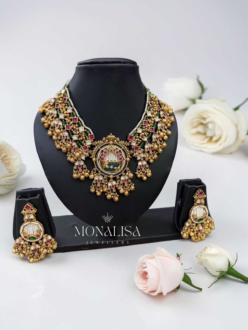 Yaatika Antique Designer Necklace Set
