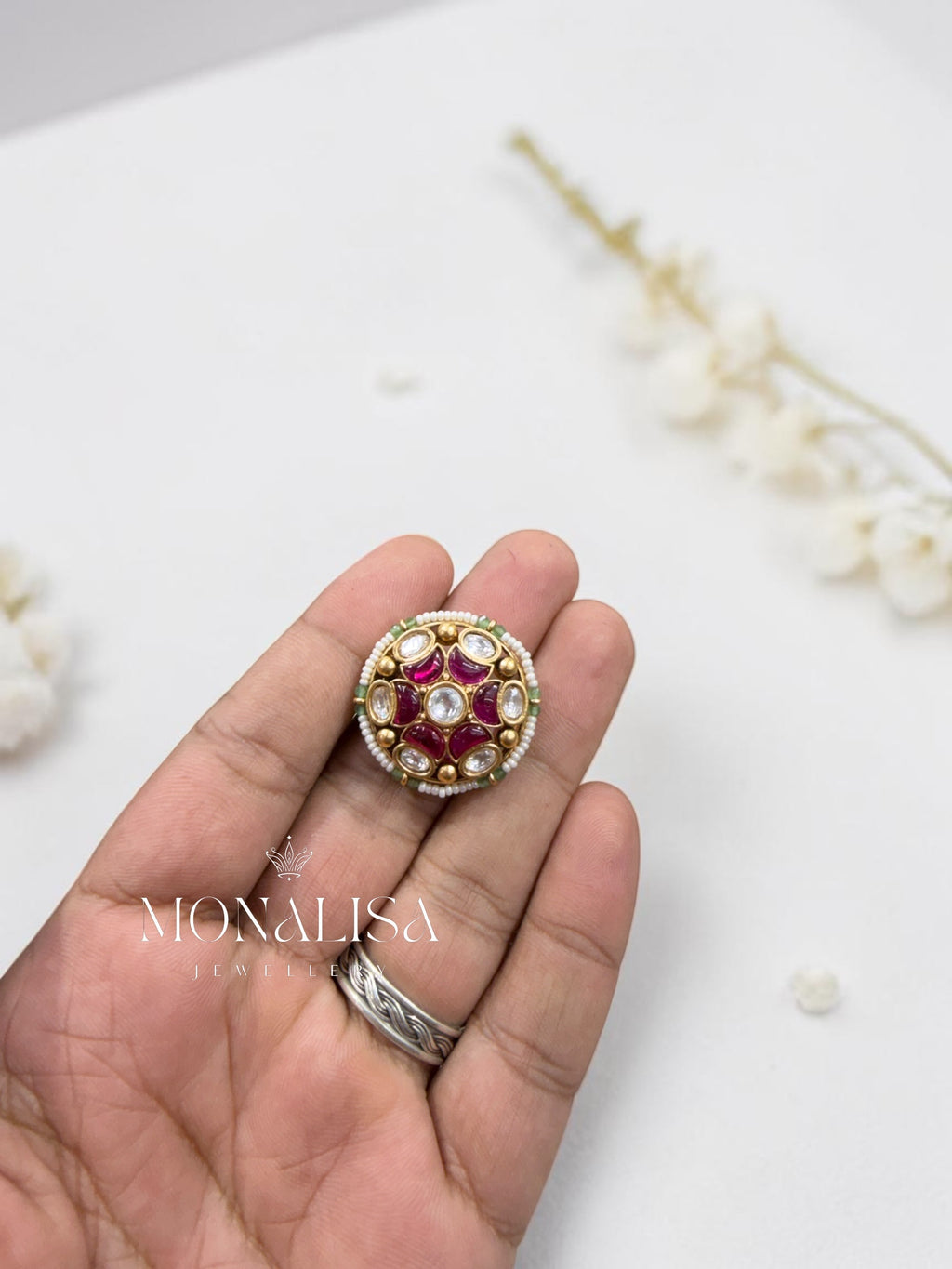 Gayatri  Antique Designer Ring
