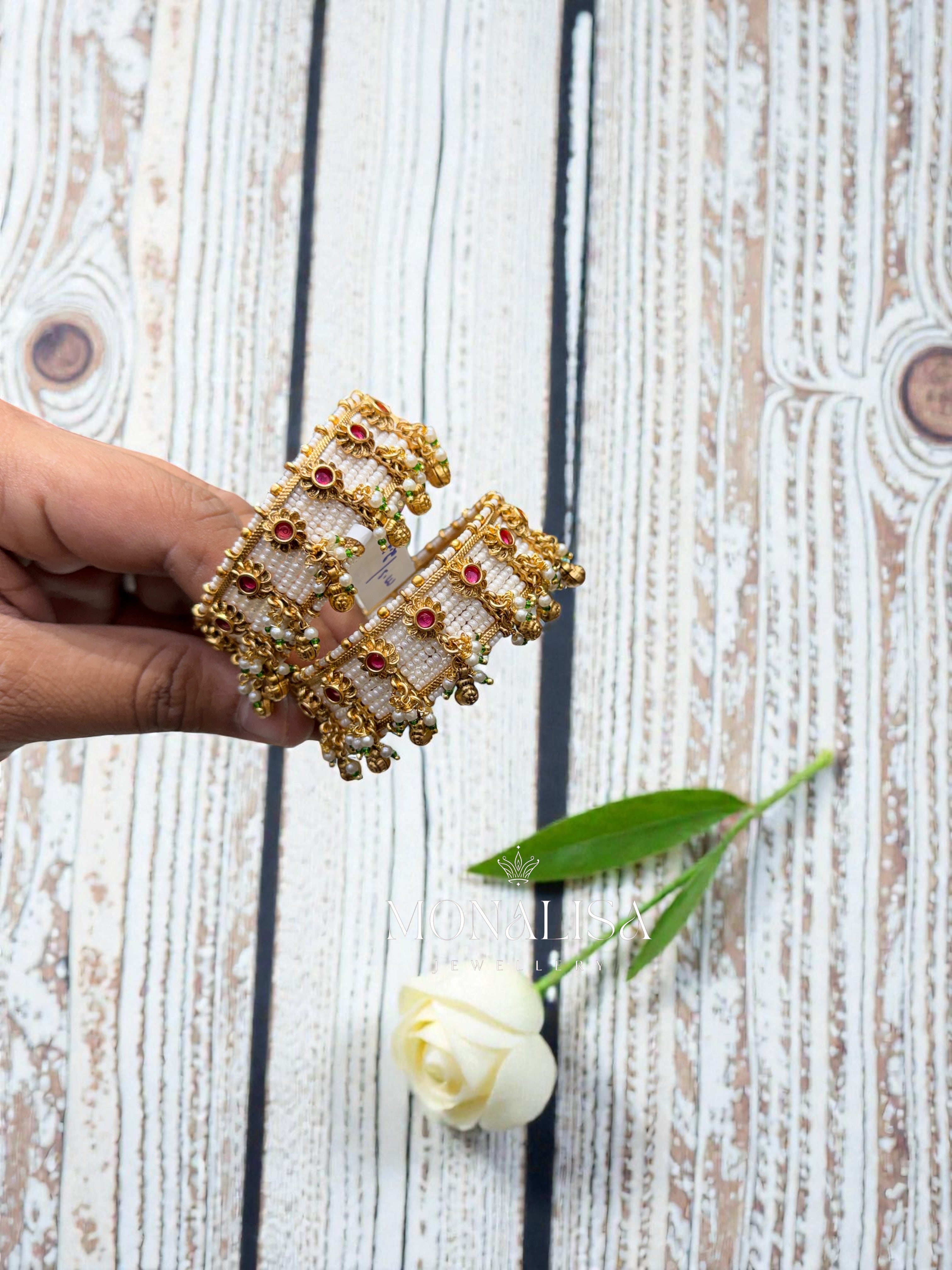 Rutva Antique Designer Bangles