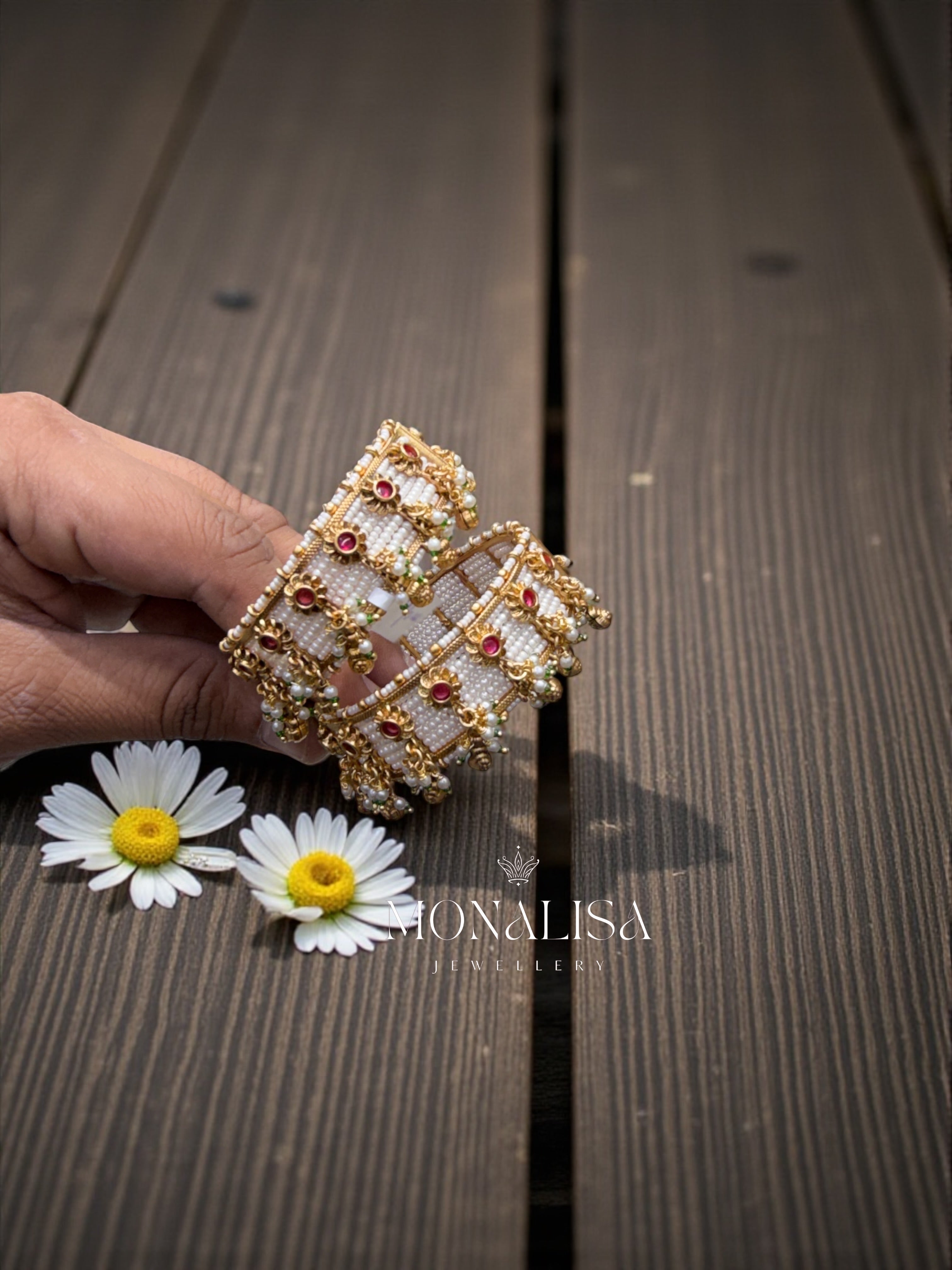 Rutva Antique Designer Bangles