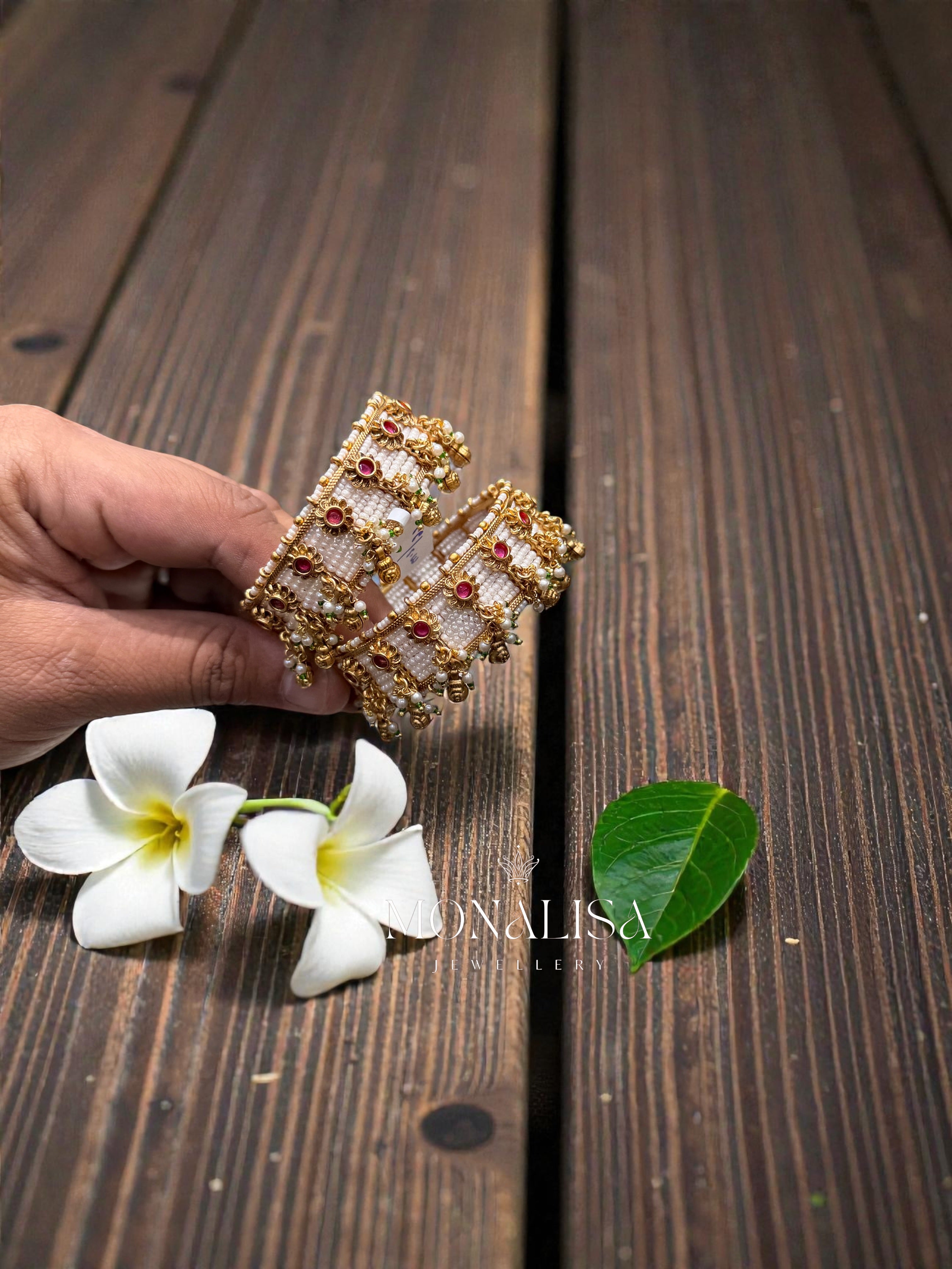 Rutva Antique Designer Bangles