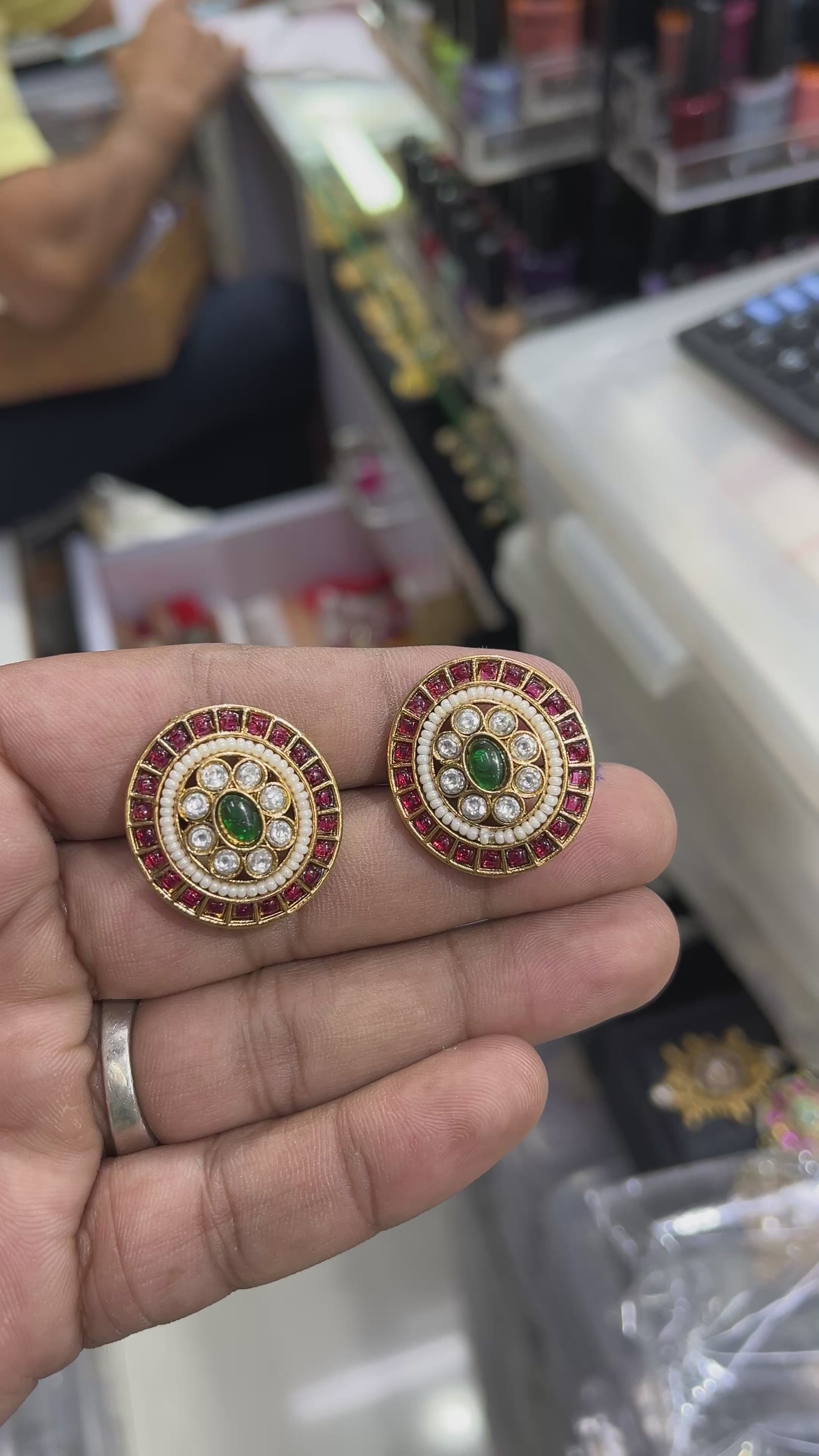 Rajvi Antique Designer studs